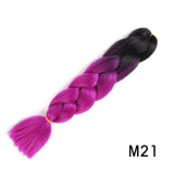 Bug Color Jumbo Braiding Hair