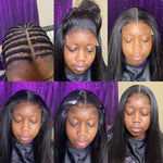 4x4 Invisible Straight HD Lace Frontal