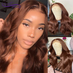 Wavy Brown Lace Frontal Wig