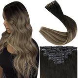 8Pcs Seamless Clip Ins