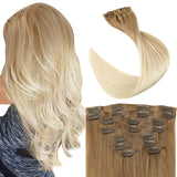 8Pcs Seamless Clip Ins