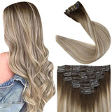 8Pcs Seamless Clip Ins