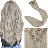 8Pcs Seamless Clip Ins