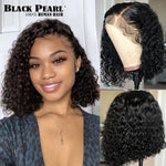 Curly Lace Frontal Bob Wig